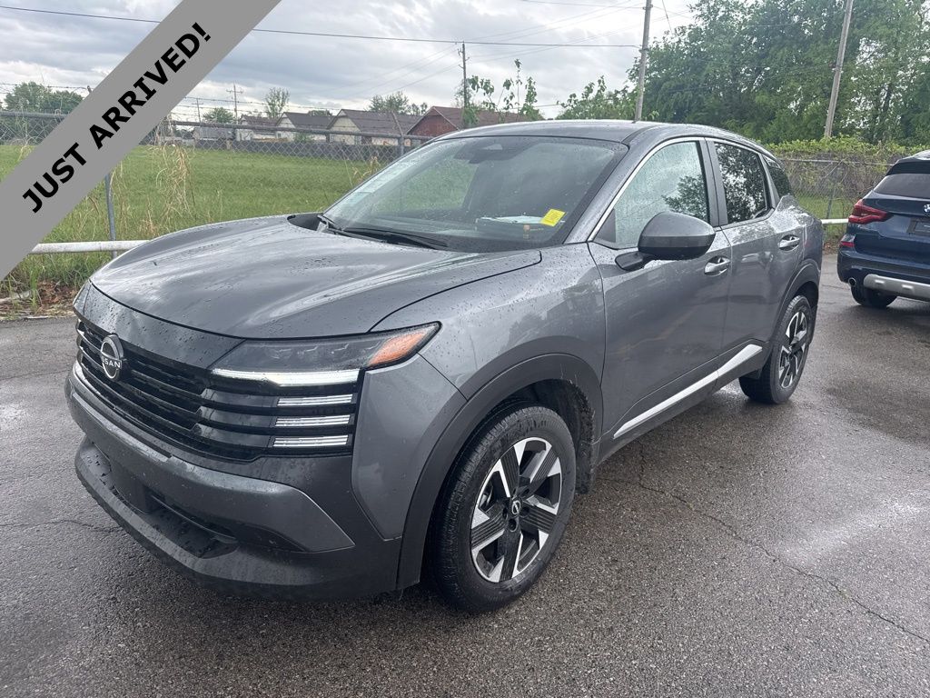 Gray (Gun Metallic) 2025 Nissan Kicks SV AWD SUV / Crossover All-Wheel Drive Continuously Variable Transmission