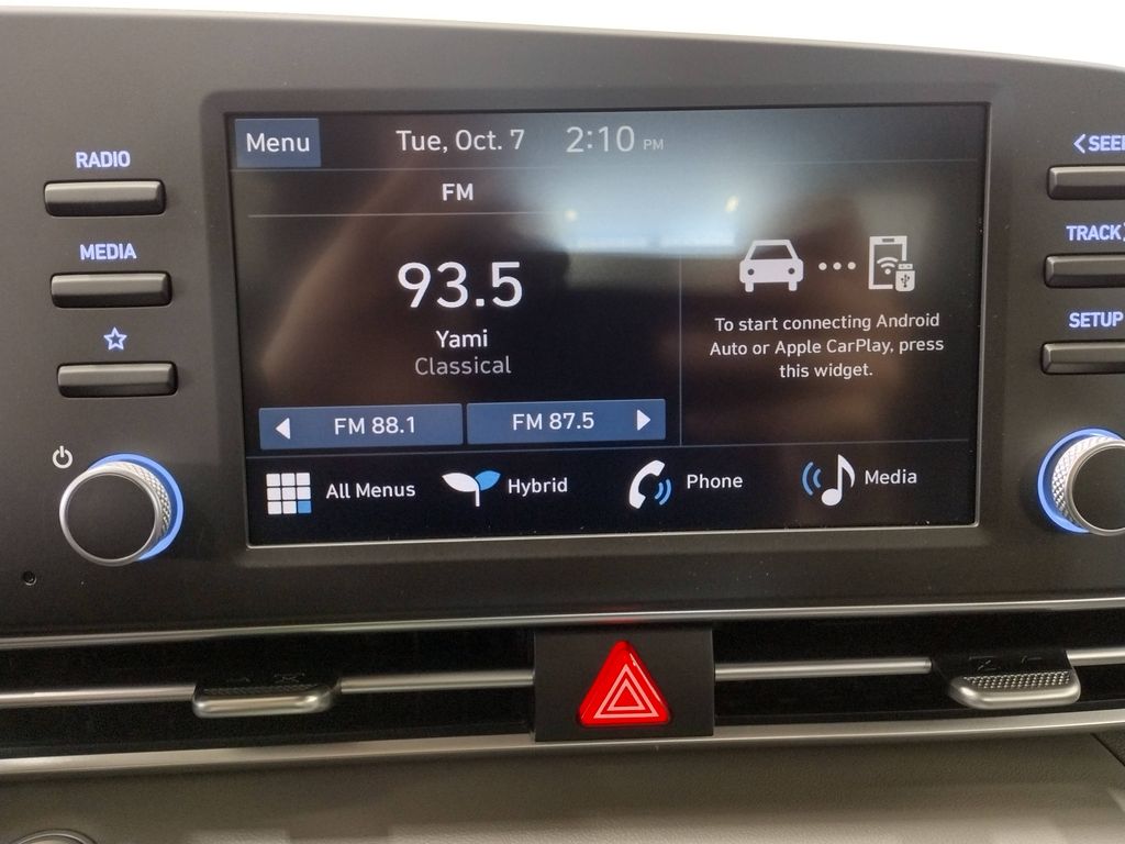 2025 Hyundai Elantra Hybrid Blue