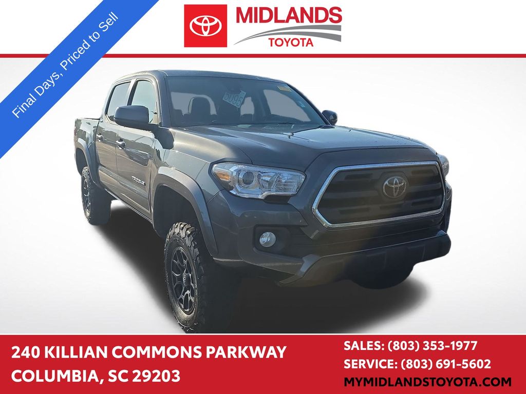 Magnetic Gray Metallic 2019 Toyota Tacoma Pickup Truck 4X2 6-Speed Automatic