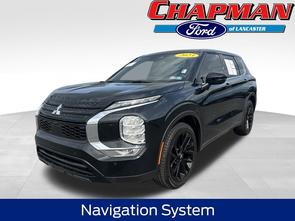 Black 2023 Mitsubishi Outlander SUV / Crossover All-Wheel Drive Continuously Variable Transmission