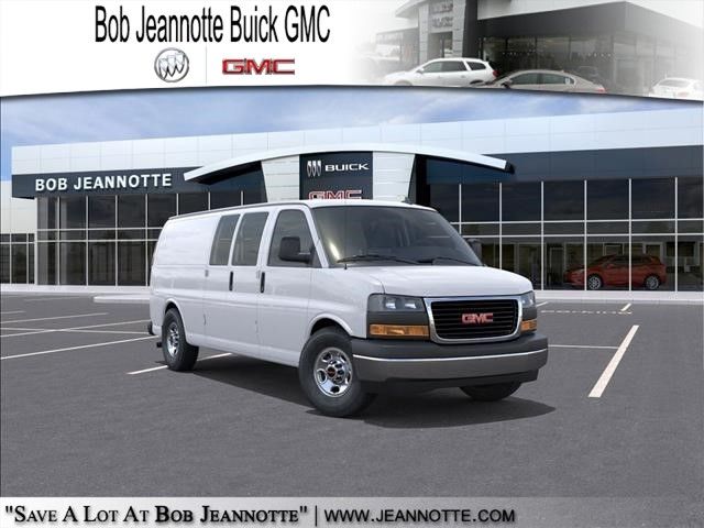 Summit White 2025 GMC Savana Cargo Van Rear-Wheel Drive Automatic