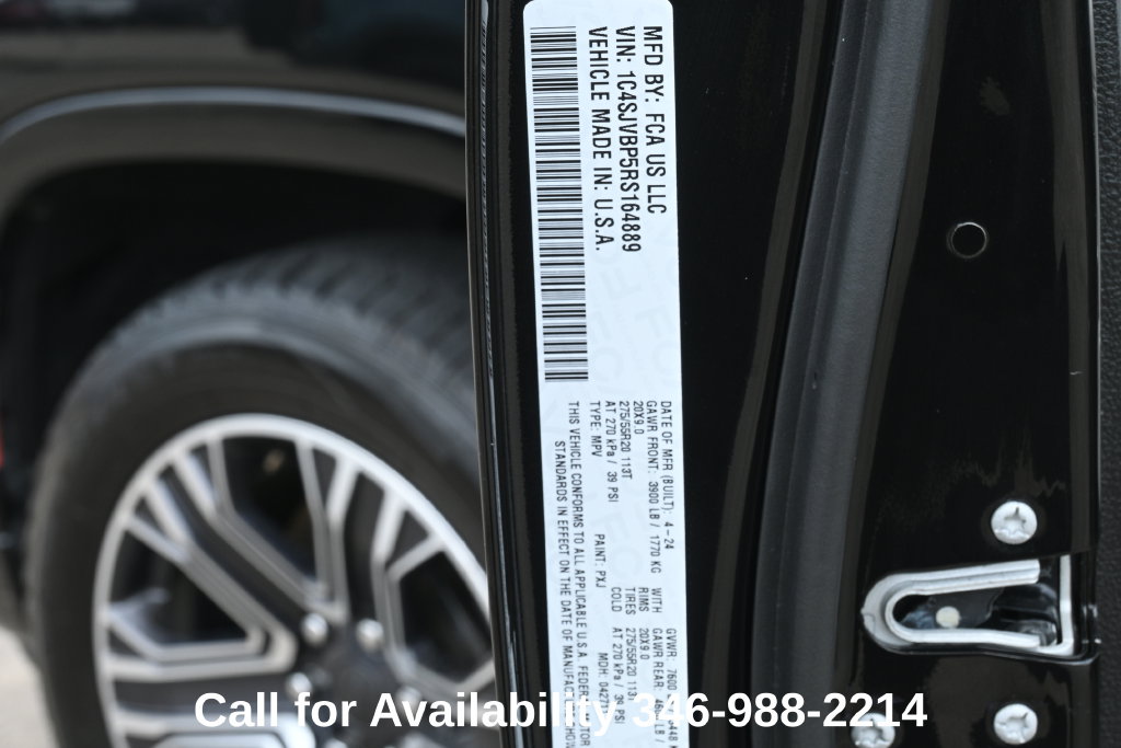 2024 Jeep Wagoneer Series II Black at Big Star Chrysler Jeep Dodge Ram 