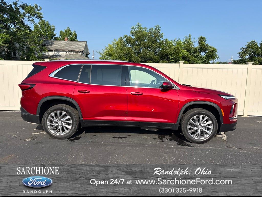 Cherry Red Tintcoat 2025 Buick Enclave SUV / Crossover Four-Wheel Drive 8-Speed Automatic