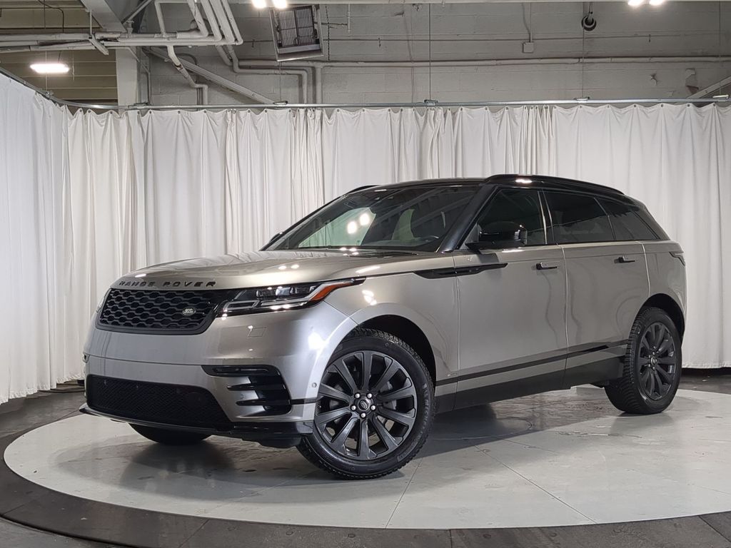 Silver 2019 Land Rover Range Rover Velar SUV / Crossover All-Wheel Drive 8-Speed Automatic