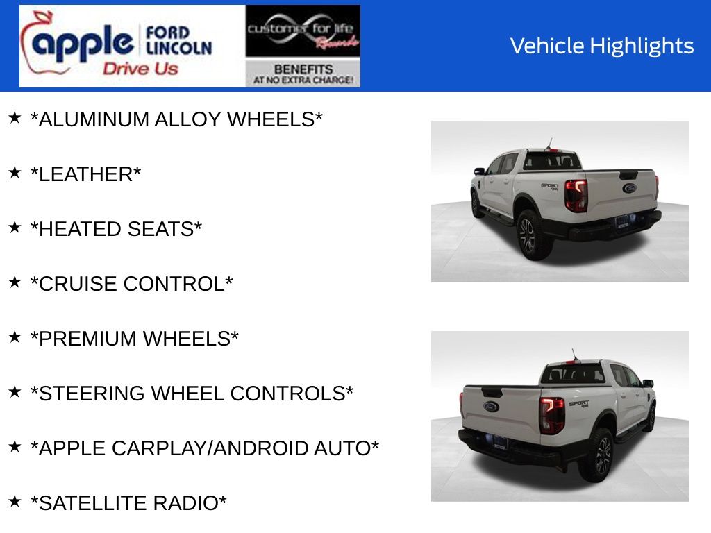 2024 Ford Ranger LARIAT