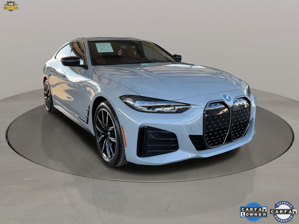 Brooklyn Gray Metallic 2024 BMW i4 eDrive40 Gran Coupe FWD Sedan Rear-Wheel Drive Automatic