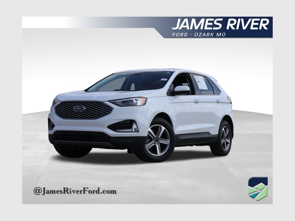 Oxford White 2024 Ford Edge SEL AWD SUV / Crossover All-Wheel Drive 8-Speed Automatic