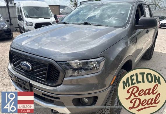 Carbonized Gray Metallic 2021 Ford Ranger XLT SuperCrew 4WD Pickup Truck Four-Wheel Drive Automatic