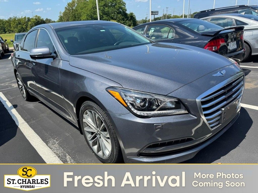 Empire State Gray 2016 Hyundai Genesis Sedan  8-Speed Automatic