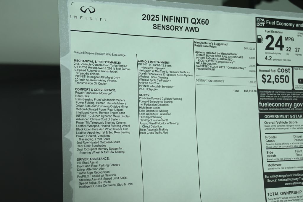 Thumbnail: 2025 INFINITI QX60 - 29