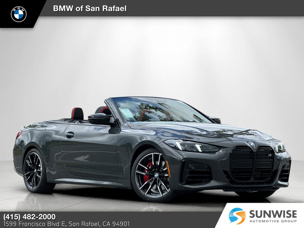 Gray (Dravit Grey Metallic) 2027 BMW 4 Series Convertible Rear-Wheel Drive 8-Speed Automatic