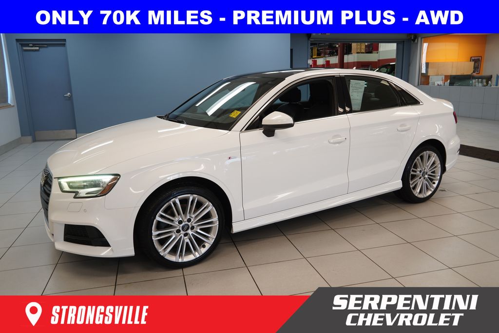 2017 Audi A3 2.0T quattro Premium Plus Sedan AWD