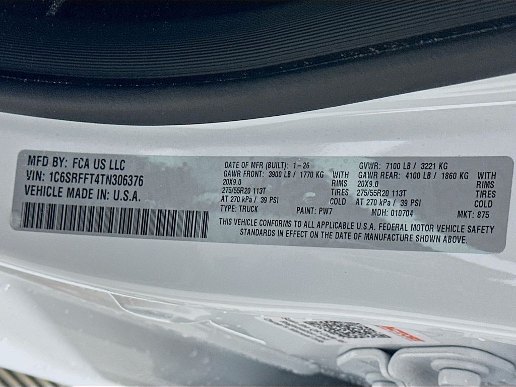 New 2026 White Ram Big Horn 12in Custom image 19