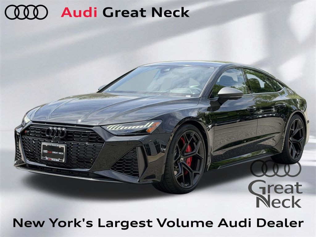 Black Metallic 2026 Audi RS 7 4.0T quattro Performance AWD Sedan All-Wheel Drive 8-Speed Automatic