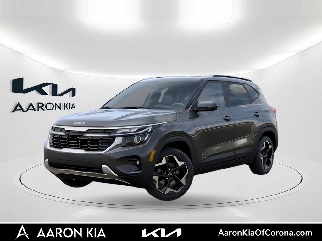 Gravity Gray 2026 Kia Seltos SUV / Crossover All-Wheel Drive 8-Speed Automatic