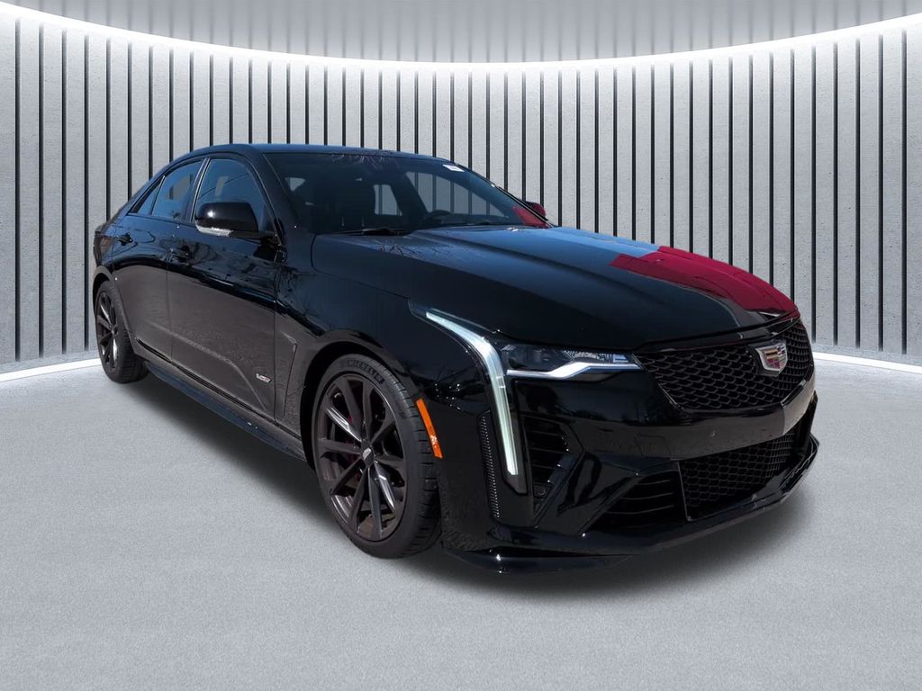 Black Raven 2023 Cadillac CT4-V Blackwing Sedan Rear-Wheel Drive 6-Speed Manual