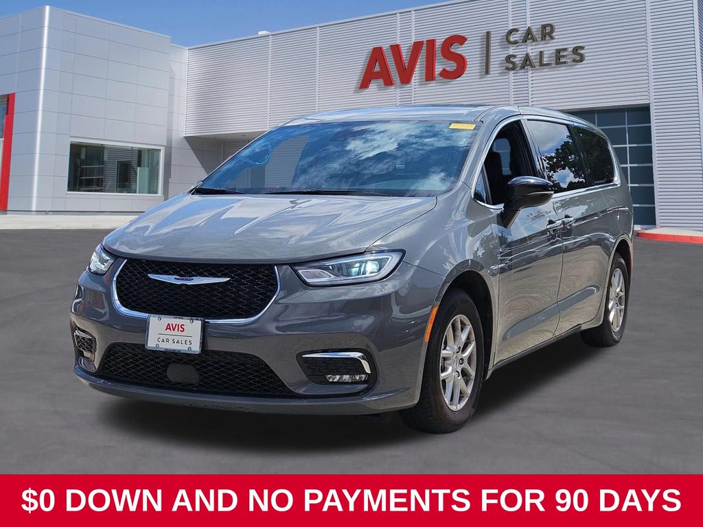 Ceramic Gray Clearcoat 2025 Chrysler Pacifica Minivan Front-Wheel Drive 9-Speed Automatic