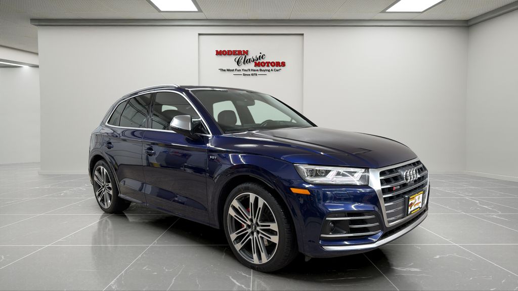 Blue Metallic 2018 Audi SQ5 3.0T quattro Prestige AWD SUV / Crossover All-Wheel Drive 8-Speed Automatic