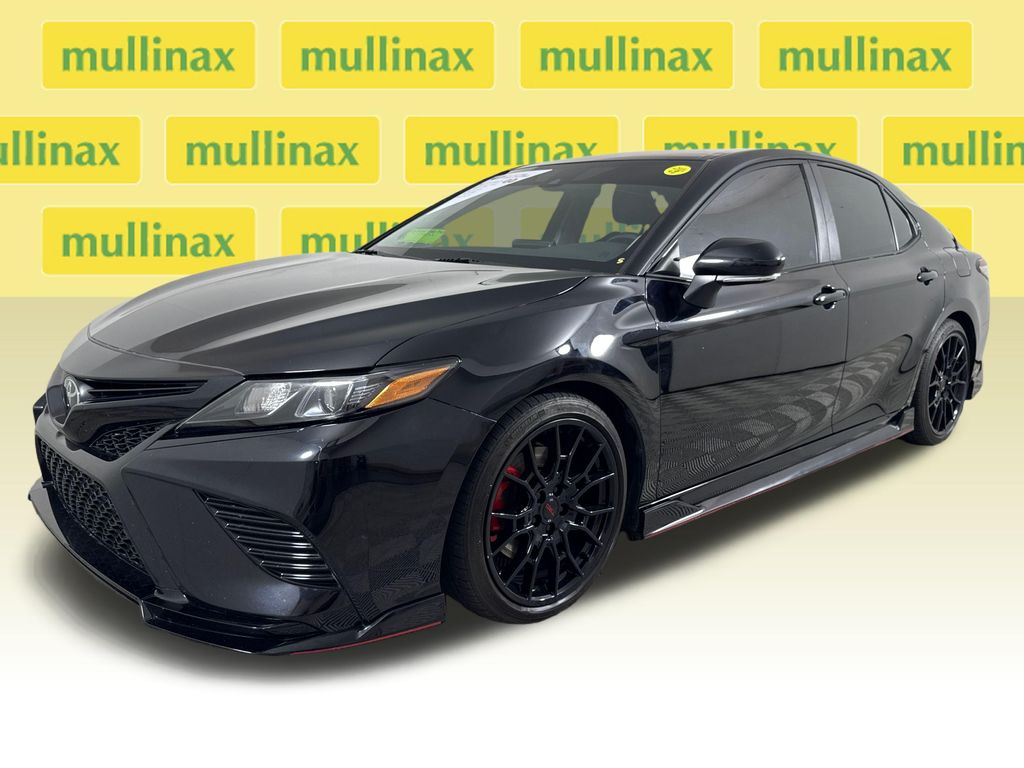 2024 Midnight Black Metallic Toyota Camry TRD V6 FWD Sedan