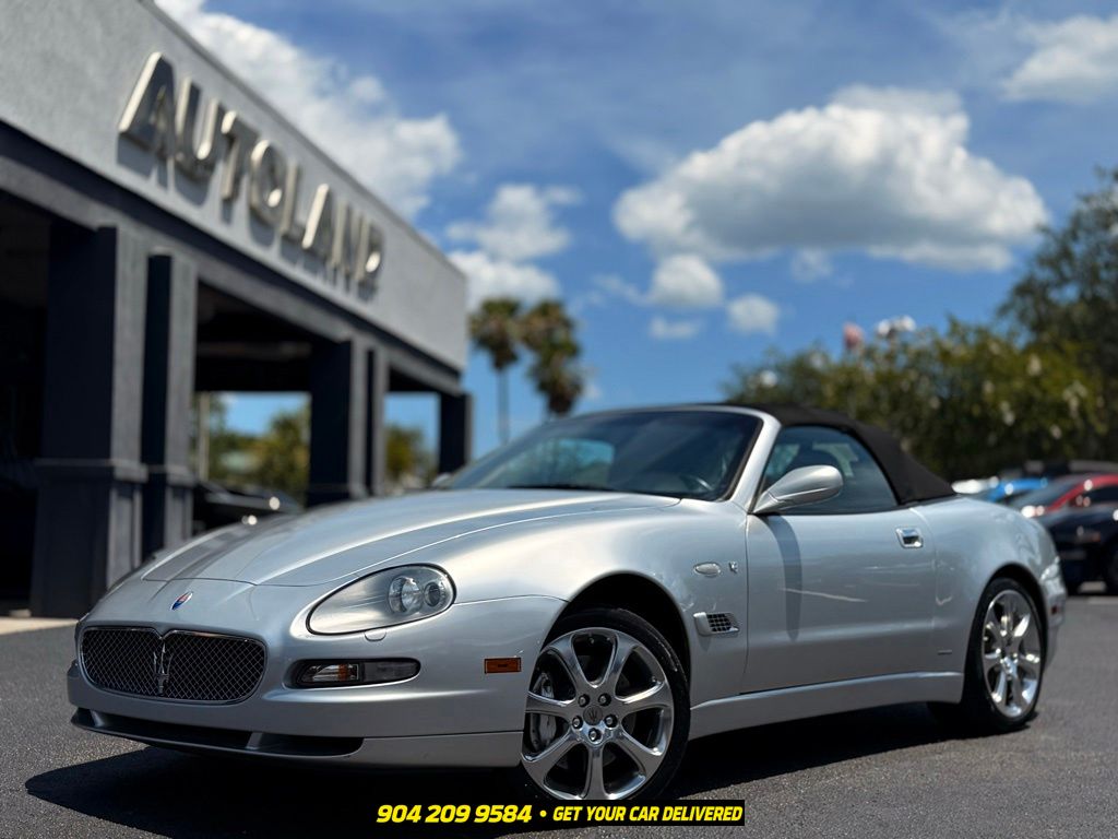 Grigio Touring Metallic 2005 Maserati Spyder Convertible Rear-Wheel Drive 6-Speed Automatic