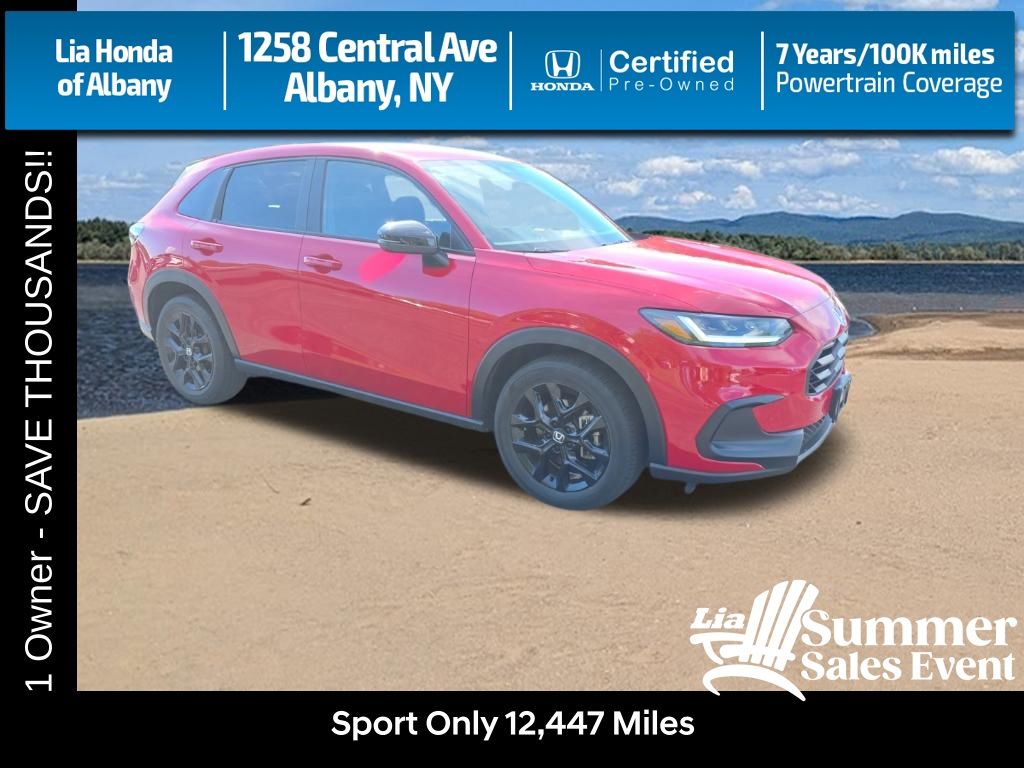 2025 Honda HR-V Rojo (Milano Red) SUV/Crossover Tracción en las cuatro ruedas Transmisión variable continua