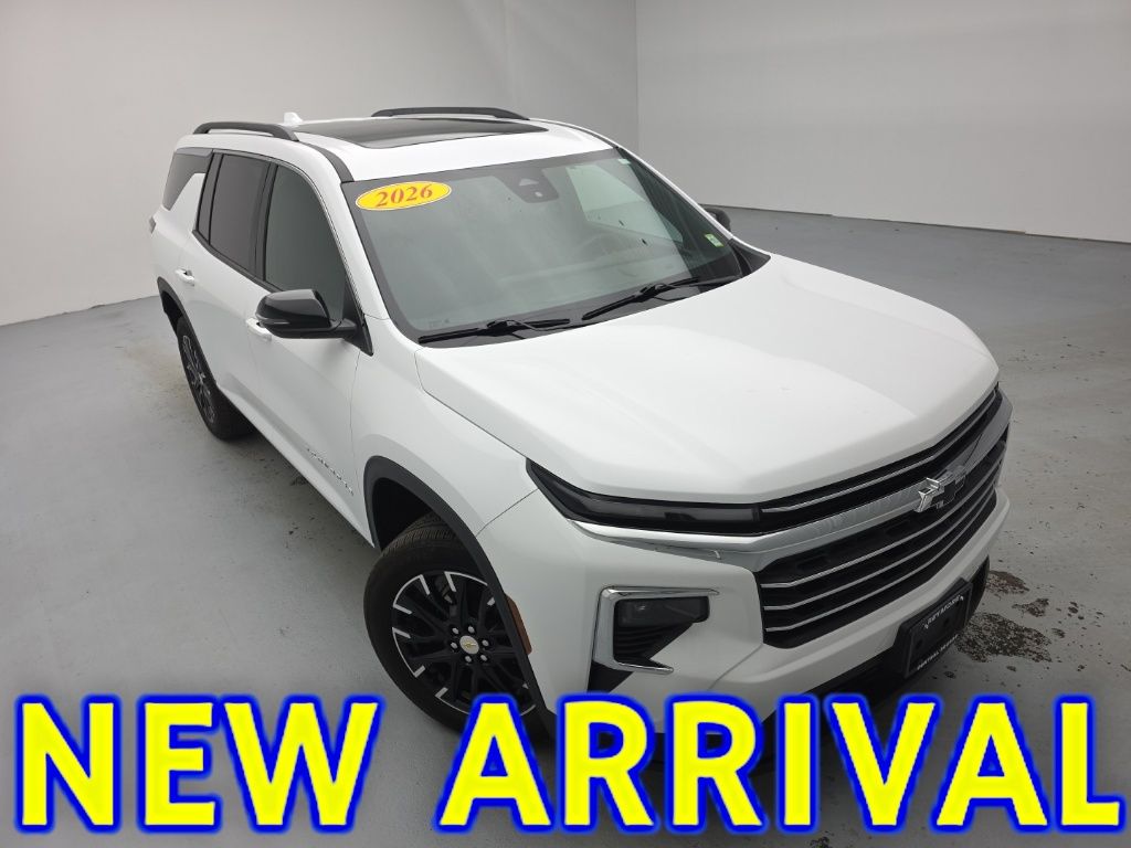 Summit White 2026 Chevrolet Traverse LT AWD SUV / Crossover Four-Wheel Drive 8-Speed Automatic