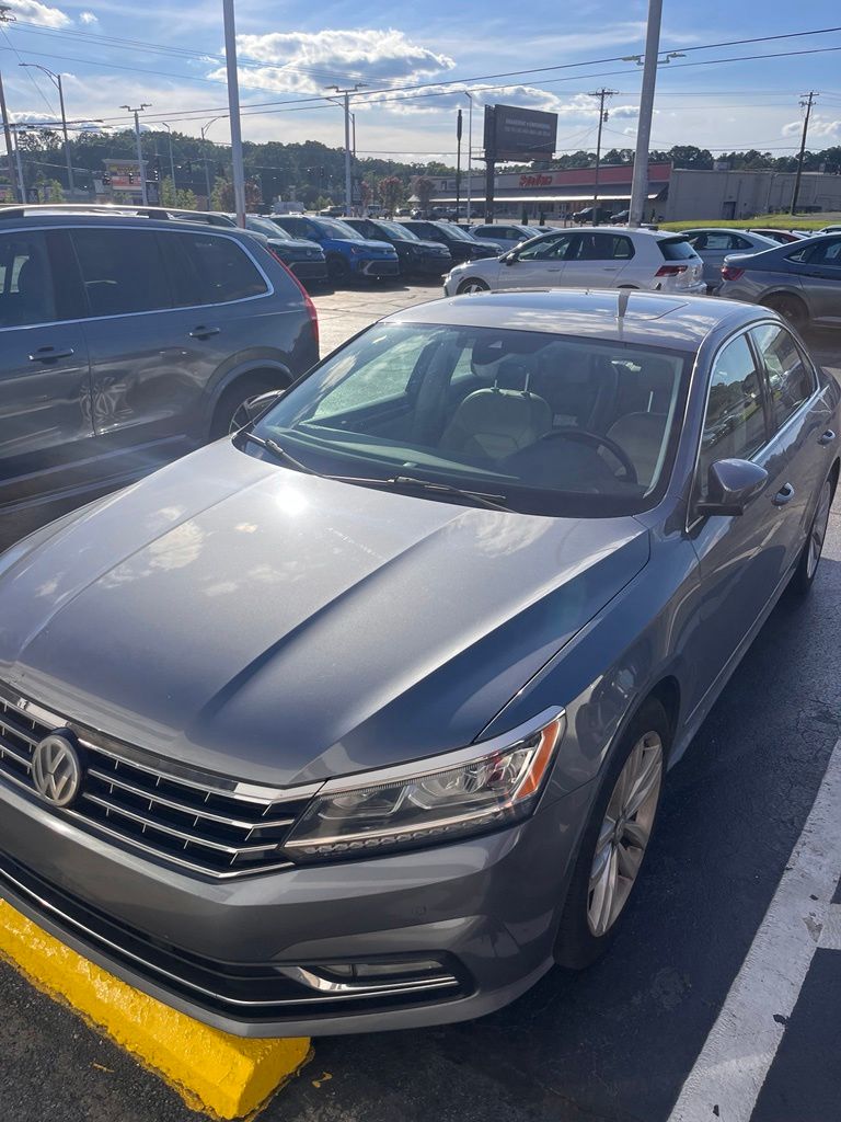 Silver 2017 Volkswagen Passat Sedan Front-Wheel Drive 6-Speed Automatic