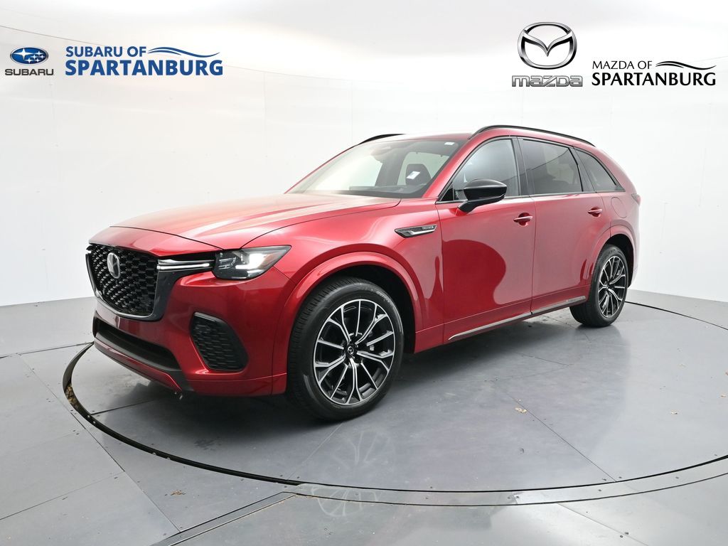 Soul Red Crystal Metallic 2025 Mazda CX-70 3.3 Turbo S Premium AWD SUV / Crossover All-Wheel Drive 8-Speed Automatic