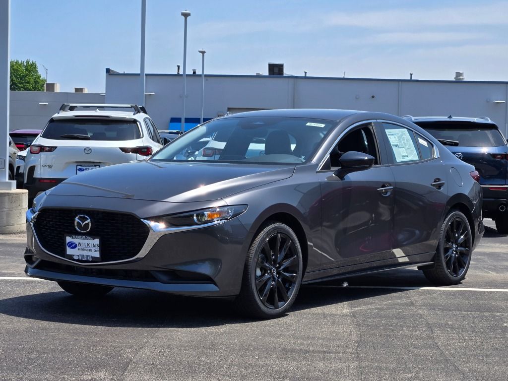 Machine Gray Metallic 2026 Mazda MAZDA3 2.5 S Select Sport FWD Sedan Front-Wheel Drive 6-Speed Automatic