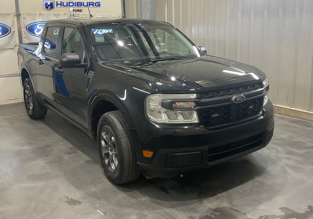 Shadow Black 2024 Ford Maverick Pickup Truck Front-Wheel Drive Continuously Variable Transmission