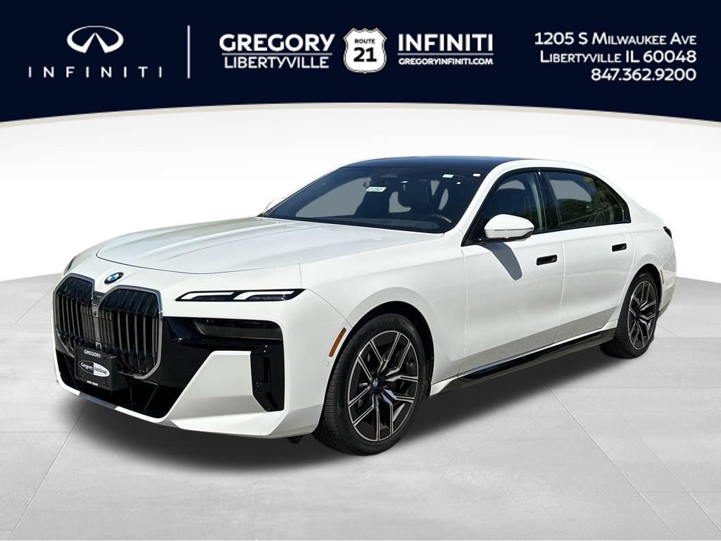 Alpine White 2025 BMW 7 Series Sedan All-Wheel Drive 8-Speed Automatic