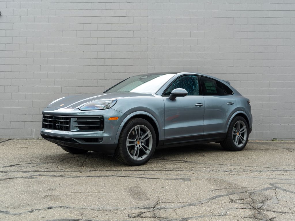 Gray 2026 Porsche Cayenne Coupe Coupe All-Wheel Drive 8-Speed Automatic