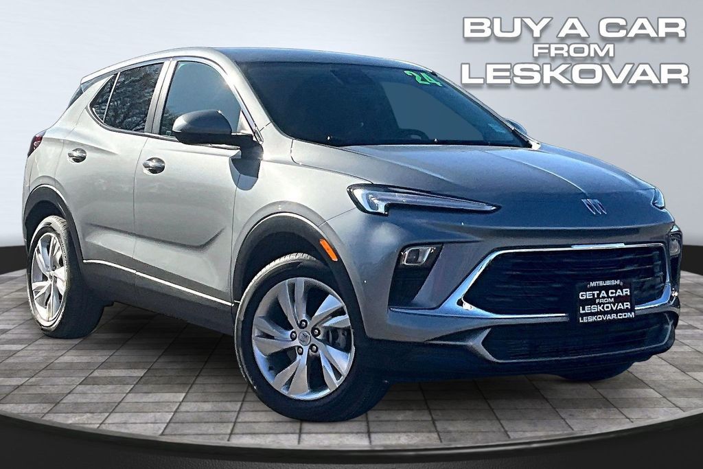 Moonstone Gray Metallic 2024 Buick Encore GX Preferred AWD SUV / Crossover All-Wheel Drive 9-Speed Automatic