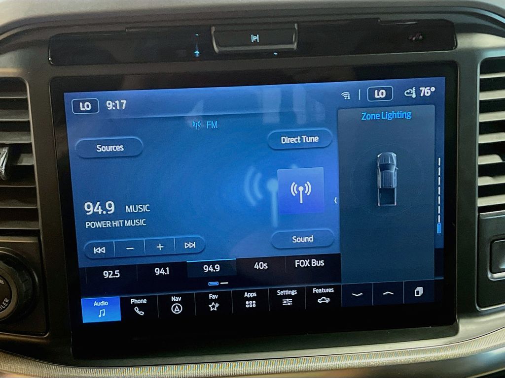 Used 2025 Blue Metallic Ford Lariat image 15