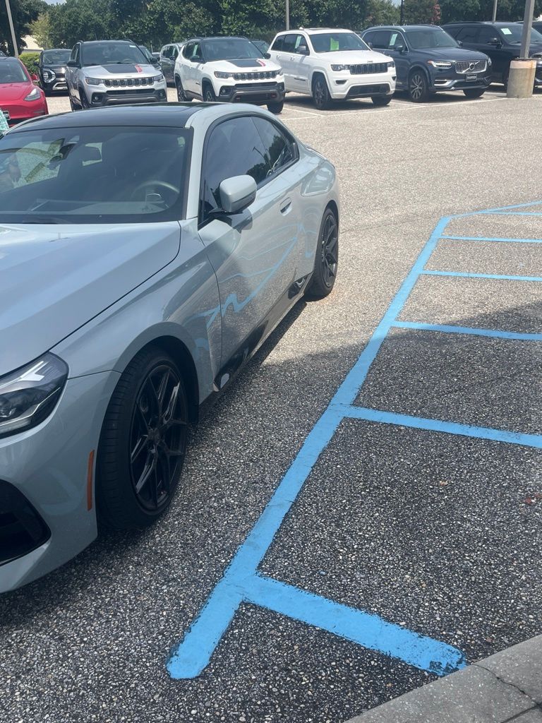 Brooklyn Gray Metallic 2024 BMW 2 Series Coupe Rear-Wheel Drive 8-Speed Automatic