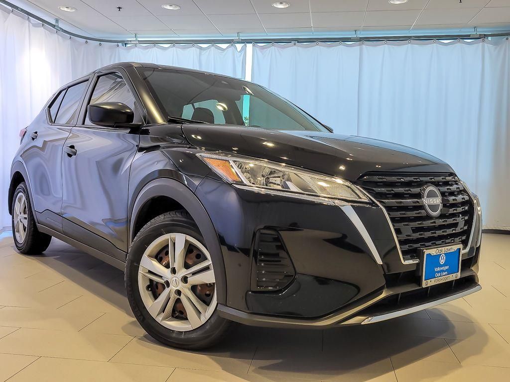 Super Black 2024 Nissan Kicks S FWD SUV / Crossover Front-Wheel Drive Continuously Variable Transmission