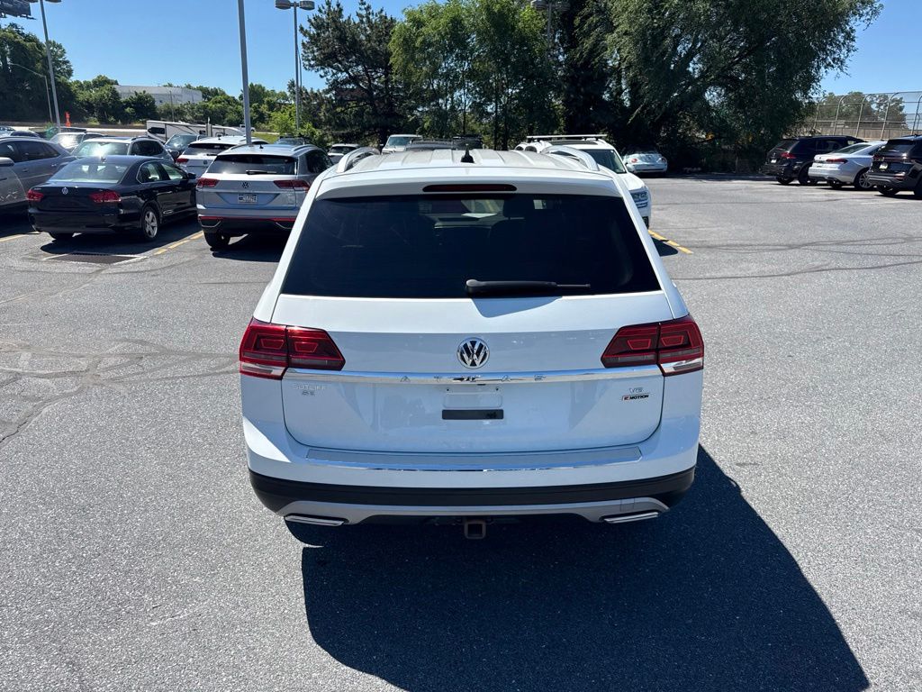 2019 Volkswagen Atlas 3.6L V6 SE White at Carlisle Cadillac Buick GMC