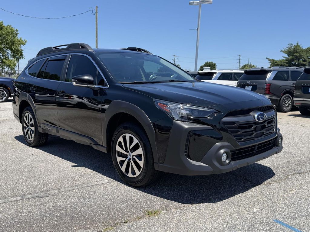 Crystal Black Silica 2025 Subaru Outback Premium AWD SUV / Crossover All-Wheel Drive Continuously Variable Transmission
