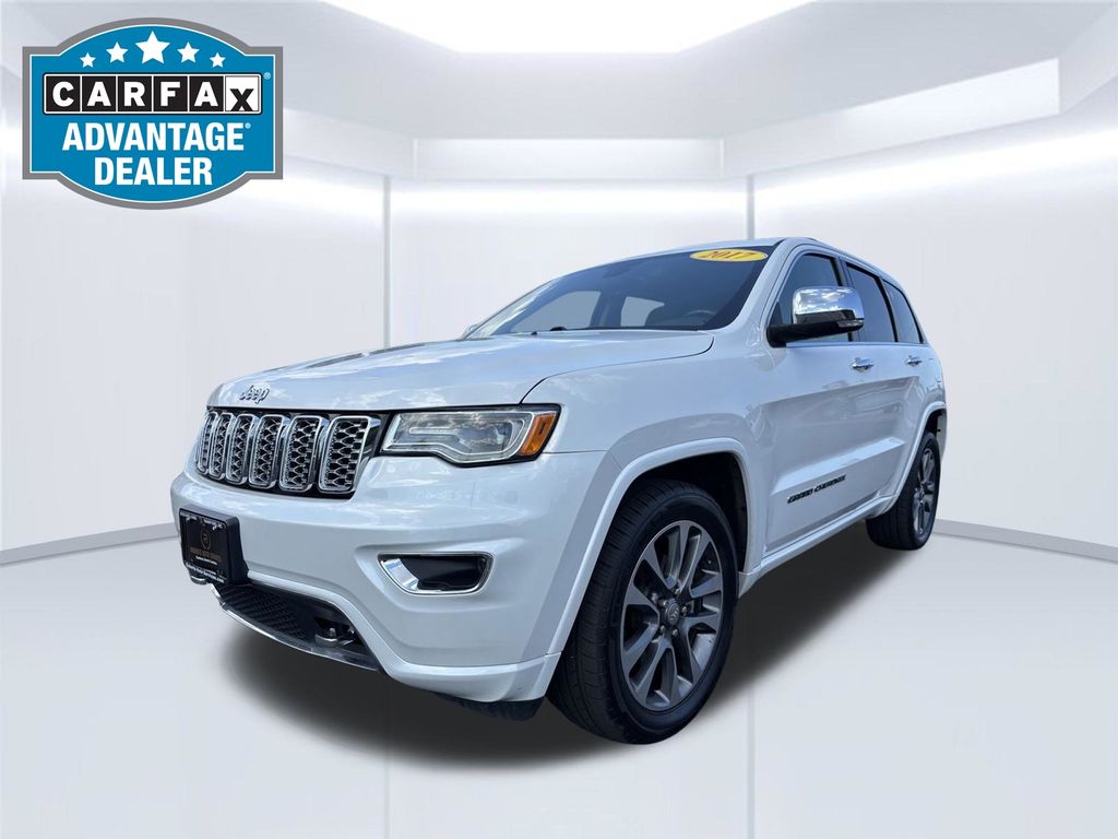 White (Ivory 3-Coat) 2017 Jeep Grand Cherokee SUV / Crossover 4X2 8-Speed Automatic
