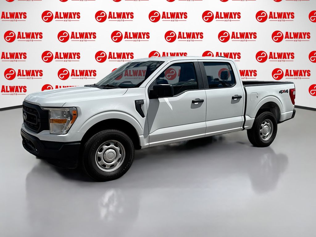 Oxford White 2021 Ford F-150 Pickup Truck Four-Wheel Drive Automatic