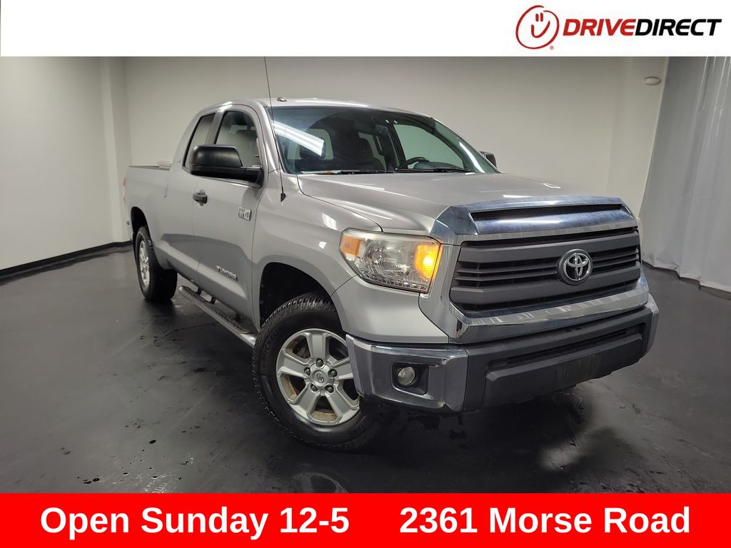 Silver Sky Metallic 2014 Toyota Tundra Pickup Truck 4X2 6-Speed Automatic Overdrive