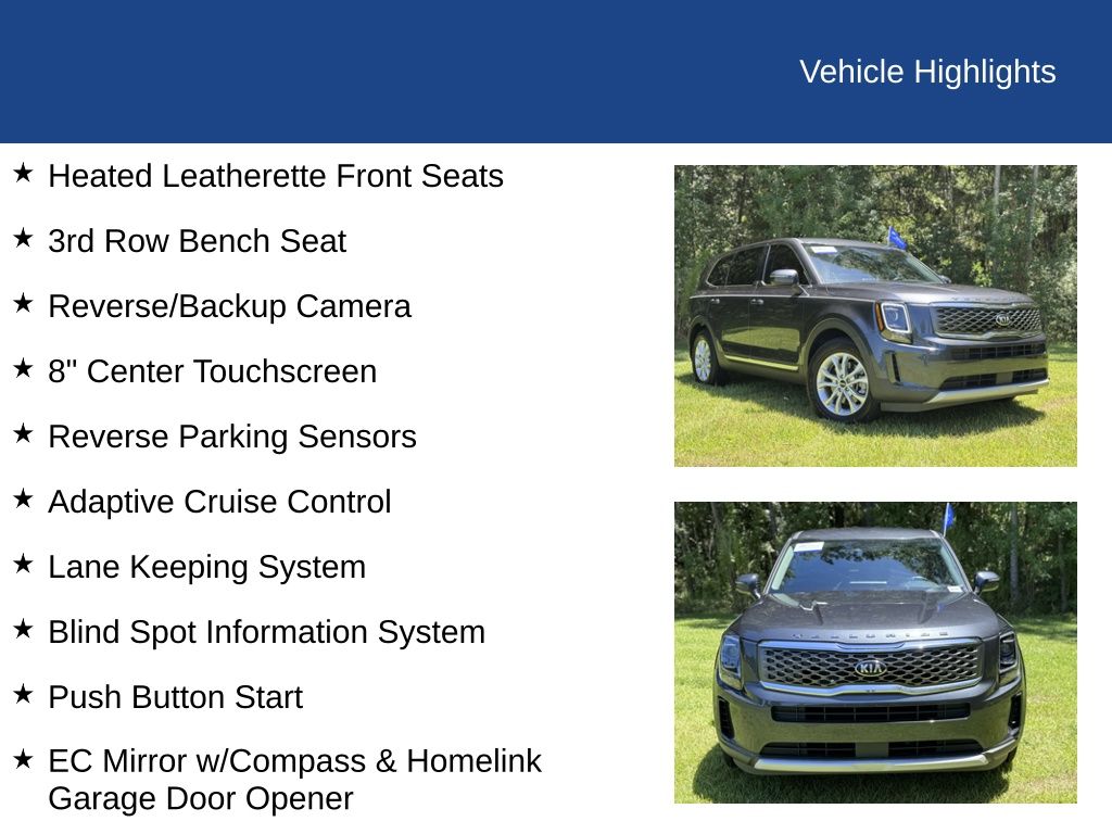 2020 Kia Telluride LX