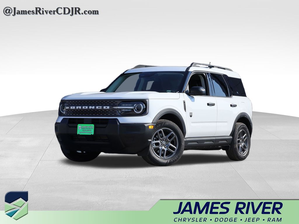 Oxford White 2025 Ford Bronco Sport SUV / Crossover All-Wheel Drive 8-Speed Automatic