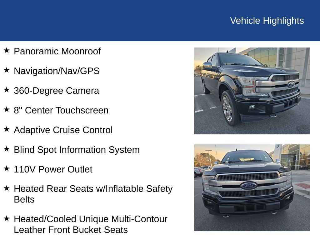 2018 Ford F-150 Platinum