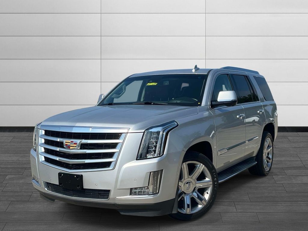 Radiant Silver Metallic 2015 Cadillac Escalade SUV / Crossover Four-Wheel Drive 8-Speed Automatic