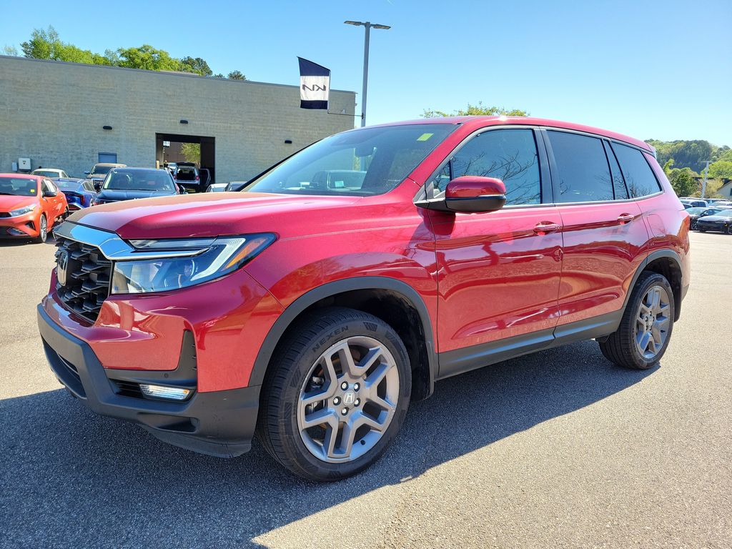 Radiant Red Metallic II 2023 Honda Passport SUV / Crossover All-Wheel Drive 9-Speed Automatic