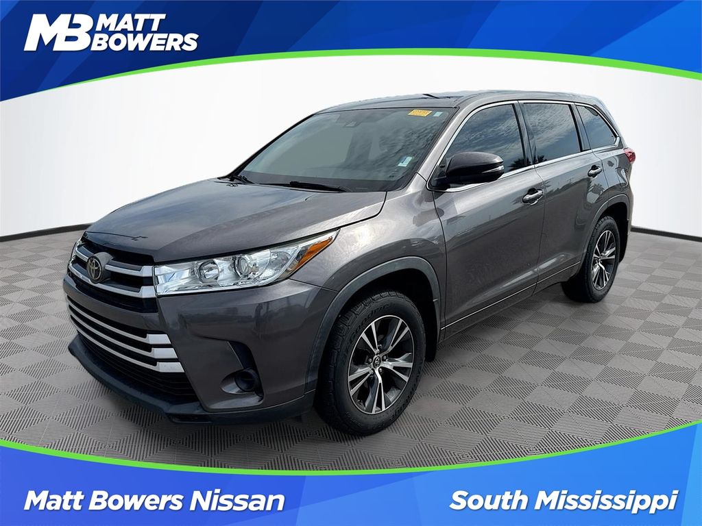 Gray 2017 Toyota Highlander SUV / Crossover Front-Wheel Drive 6-Speed Automatic
