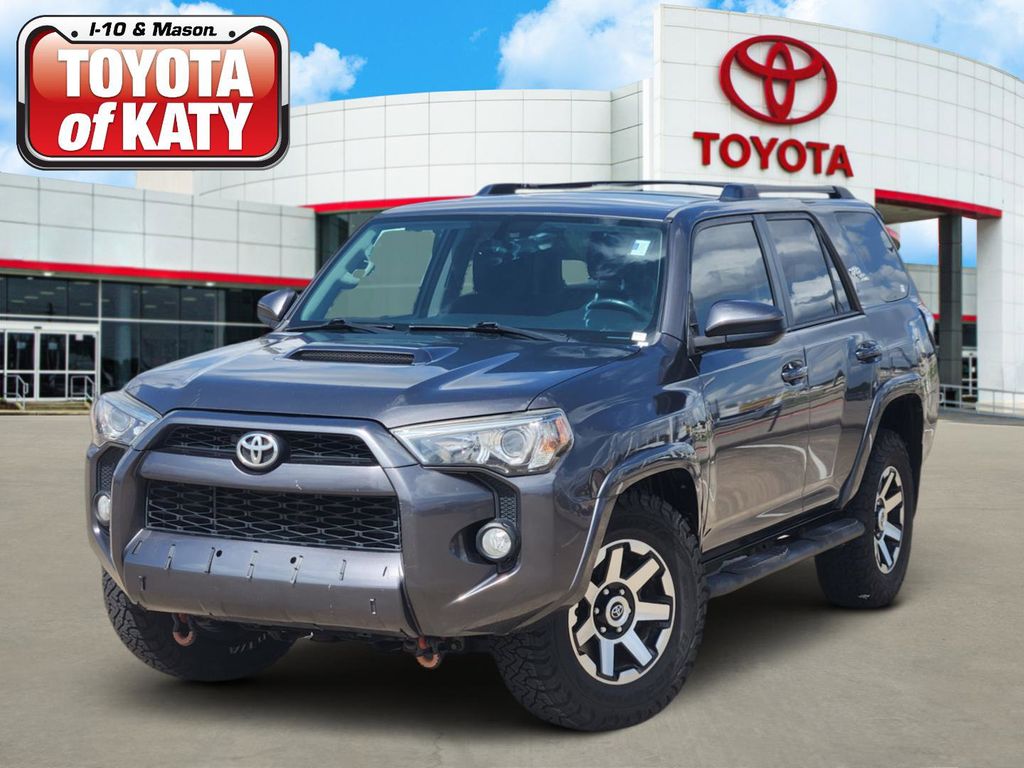 Magnetic Gray Metallic 2019 Toyota 4Runner TRD Off-Road 4WD SUV / Crossover Four-Wheel Drive 5-Speed Automatic Overdrive