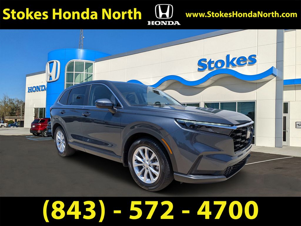 2024 Honda CR-V EX-L Black at Stokes Honda North