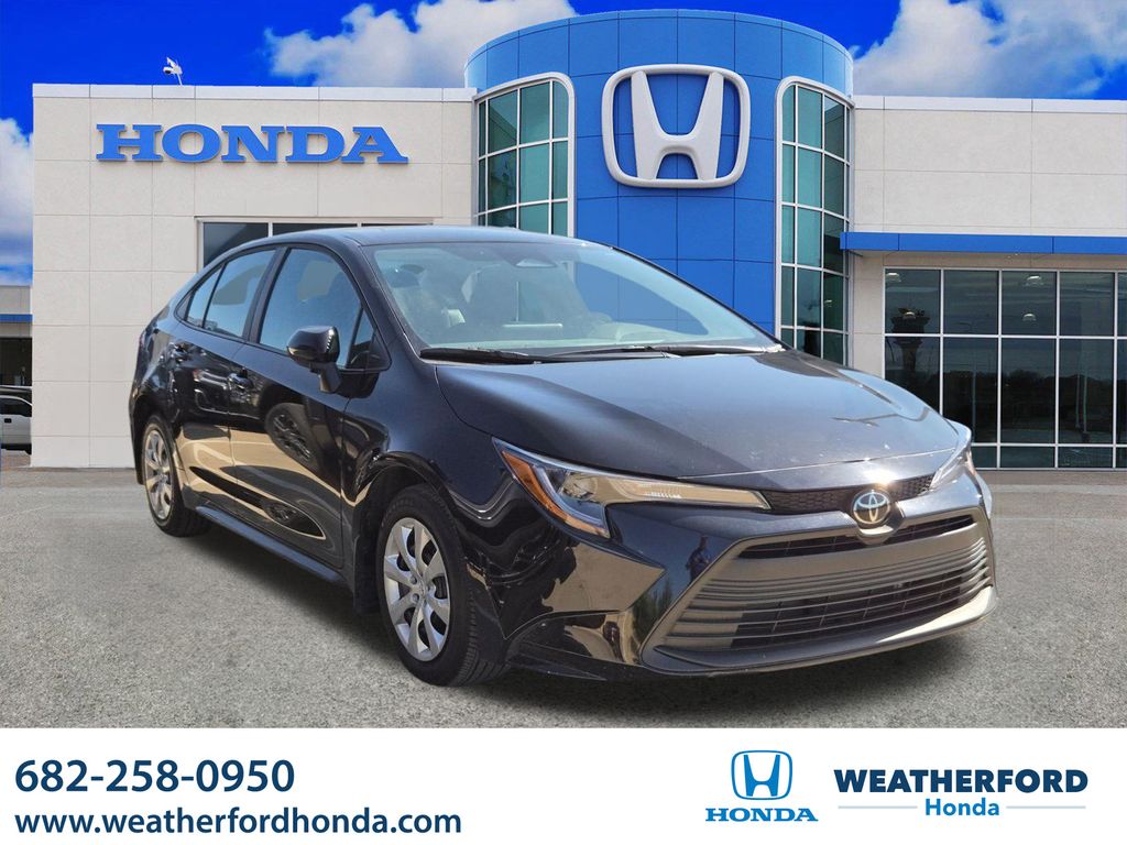 Midnight Black Metallic 2026 Toyota Corolla Sedan Front-Wheel Drive Continuously Variable Transmission
